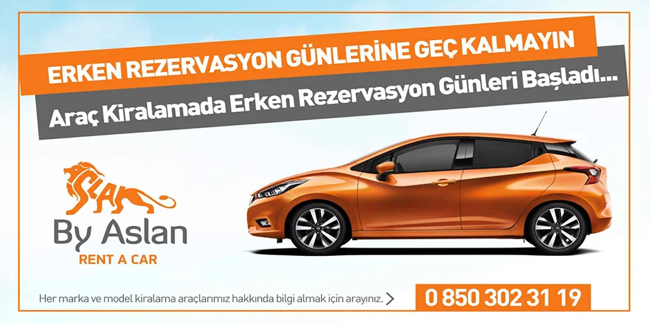 Erken Rezervasyon Yapın Karlı Çıkın